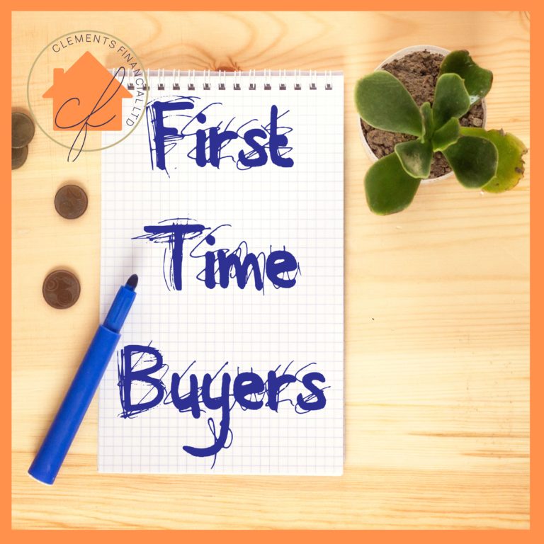First Time Buyer using a mortgage broker. Mortgage tips. Picture of note with first time buyer scribed on from Clements Financial mortgage and insurance services Peterborough