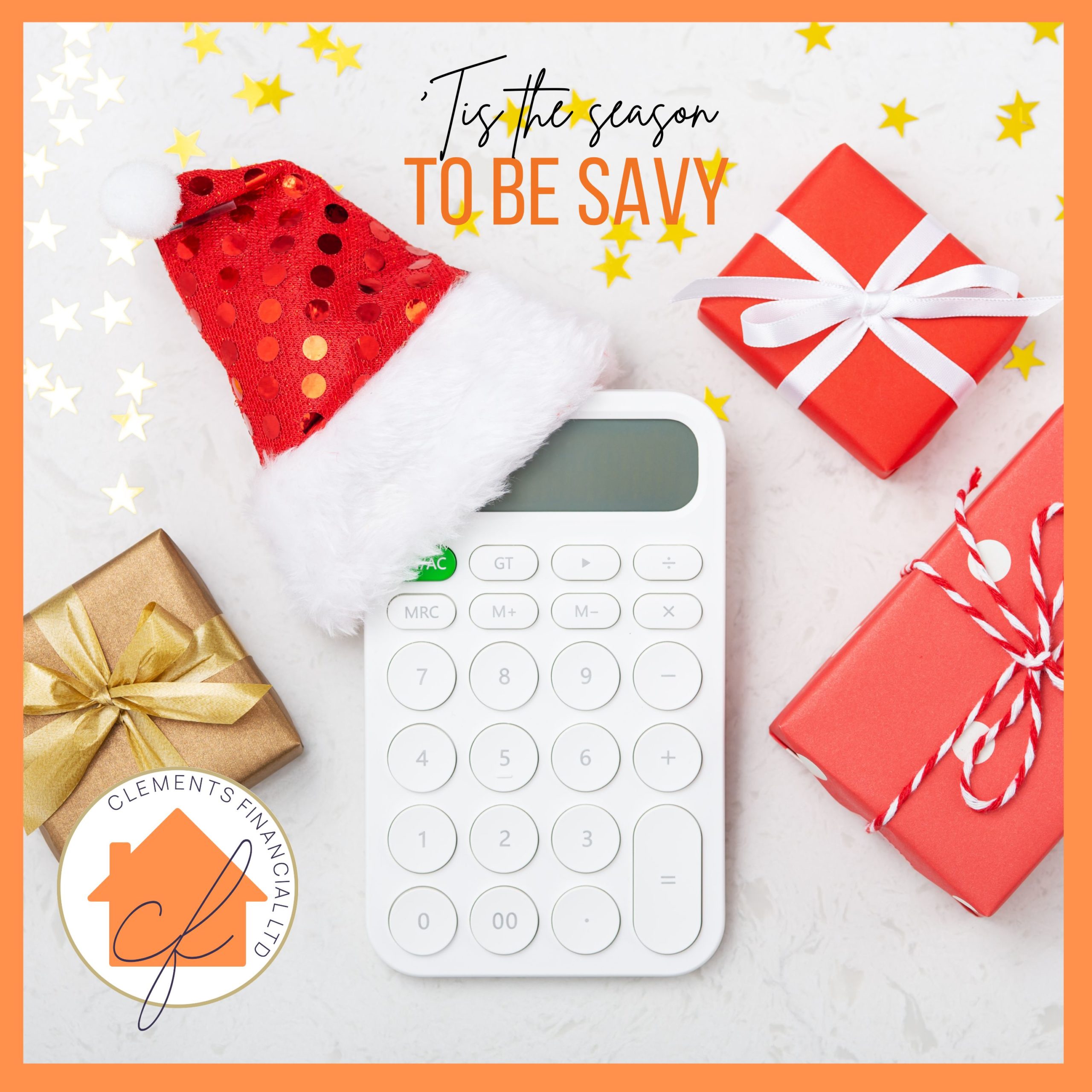 Christmas Budget to prepare for mortgage loans.